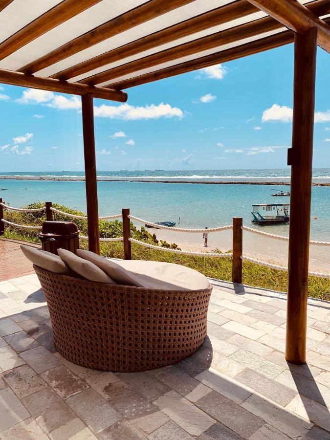 Pôrto das Galinhas Bangalo Boutique Com Piscina Privativaヴィラ エクステリア 写真