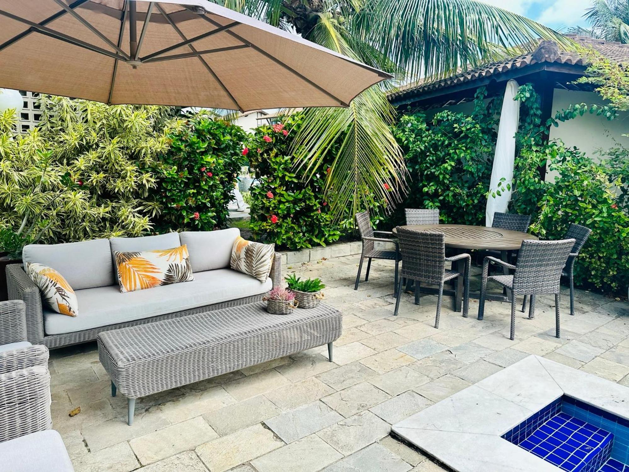 Pôrto das Galinhas Bangalo Boutique Com Piscina Privativaヴィラ エクステリア 写真